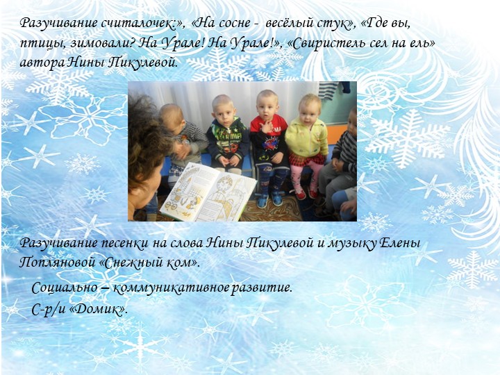 Проект на тему "Зимующие птицы Южного Урала"