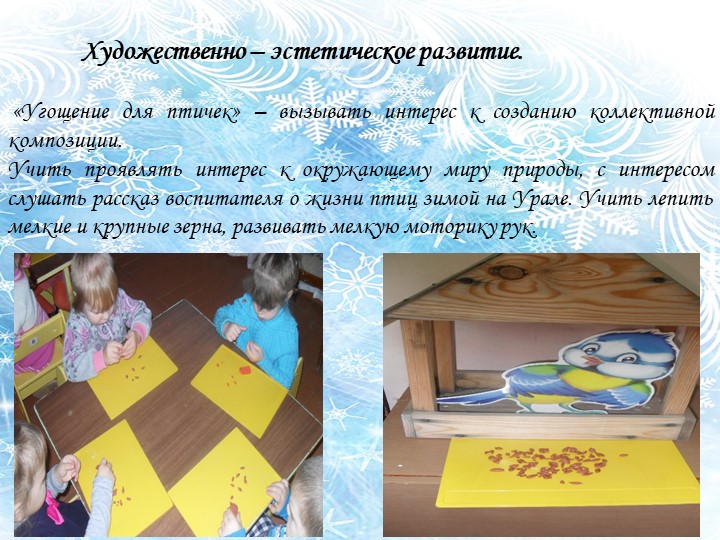 Проект на тему "Зимующие птицы Южного Урала"