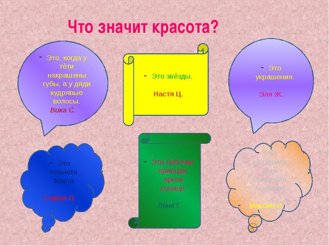 Проект духовно-нравственного воспитания. Ценность-красота. Презентация