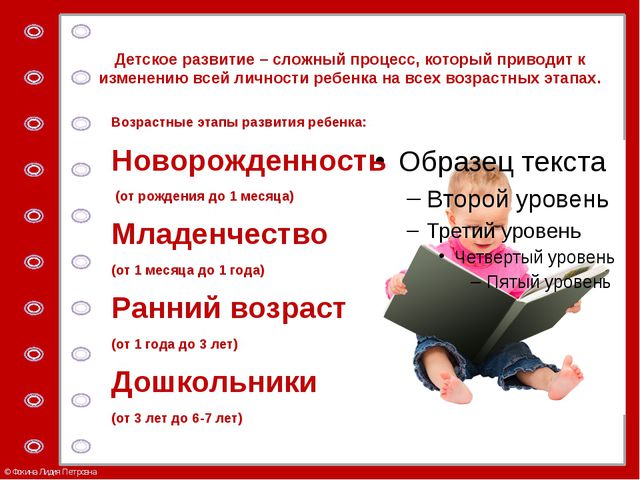 Психологические аспекты развития ребёнка