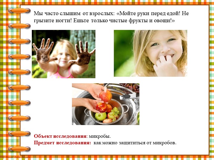 Презентация " Что мы знаем о микробах"