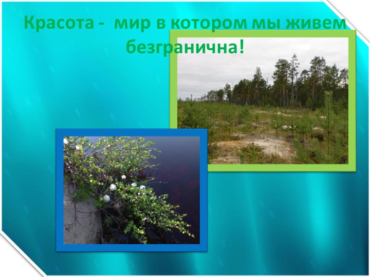 Презентация "Мой край Югра"