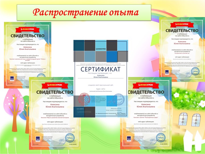 Презентация " Электронное портфолио"