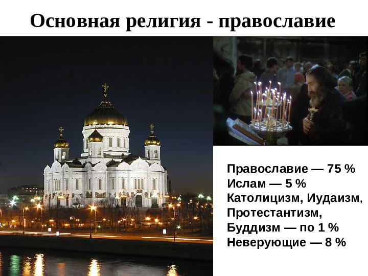 Презентация для подготовительной к школе группы "Россия"