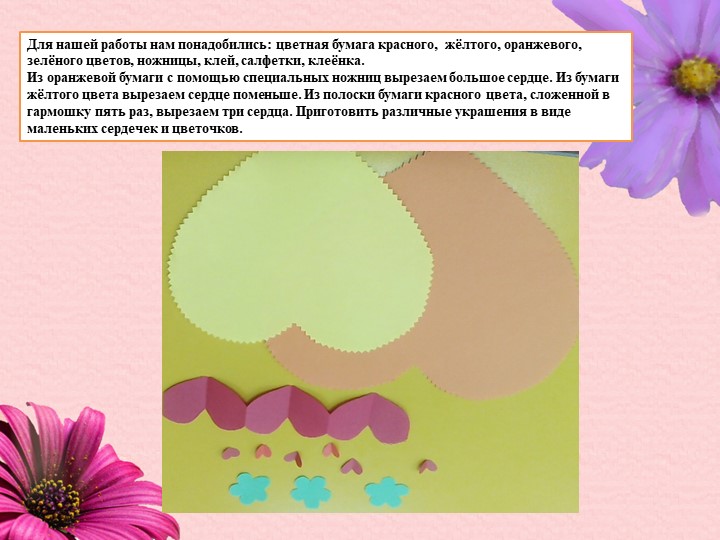 Презентация "Открытка для мамы"