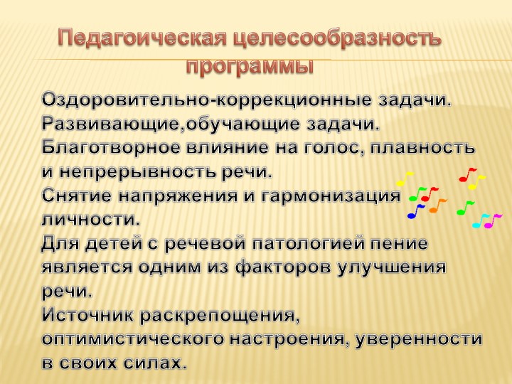Презентация Программы Вокальная студия "Карамельки"