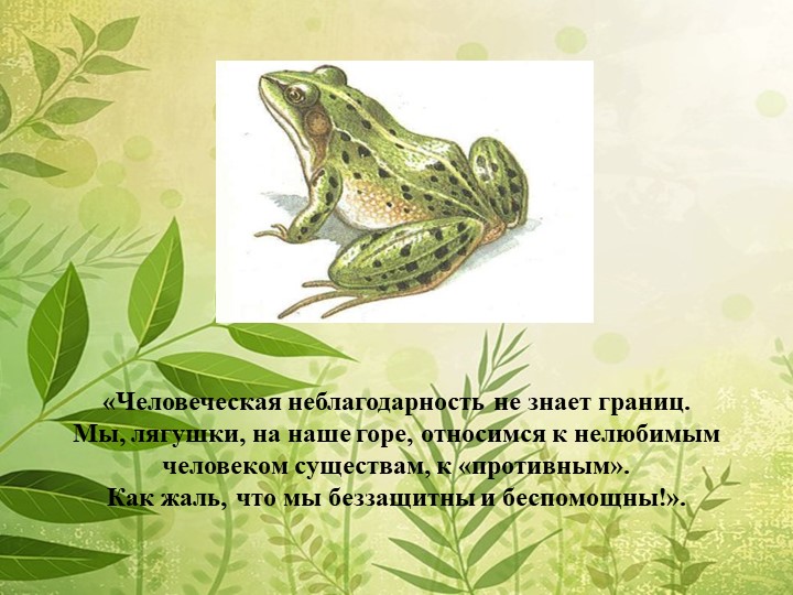 Мы в ответе за нашу планету