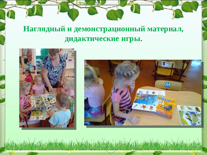 Презентация по экологии "Формирование экологического воспитания у дошкольников ".