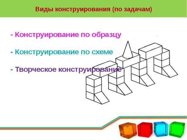 Конструирование в детском саду. Презентация