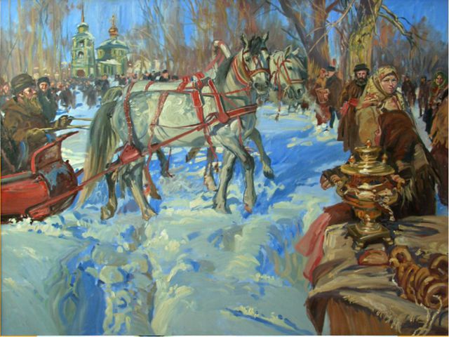 Масленица. Презентация для дошкольников