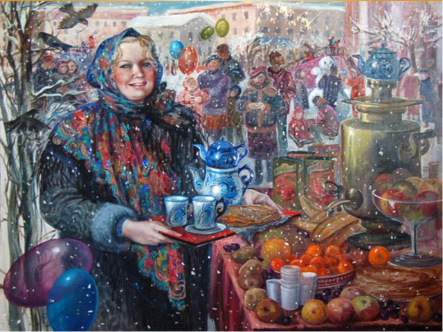 Масленица. Презентация для дошкольников