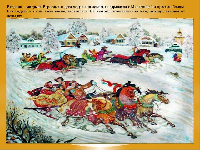 Масленица. Презентация для дошкольников