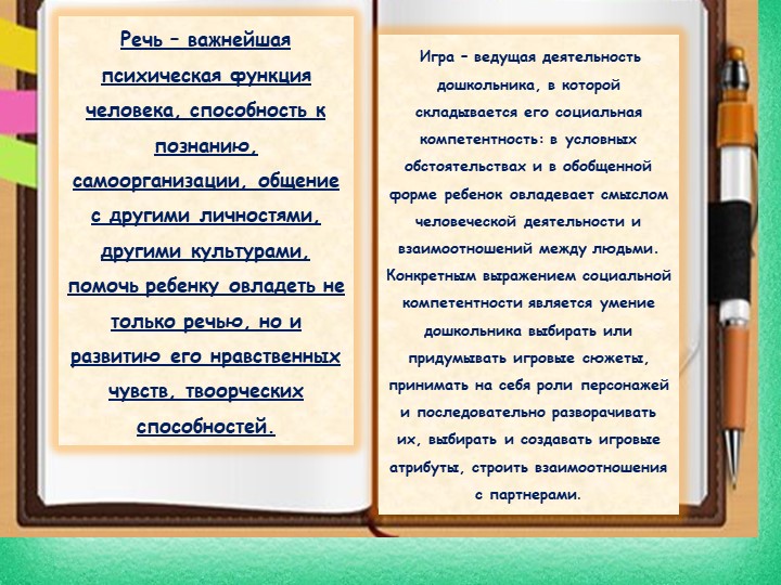 Презентация Использование игровых коммуникативных ситуаций в развитии речи дошкольников