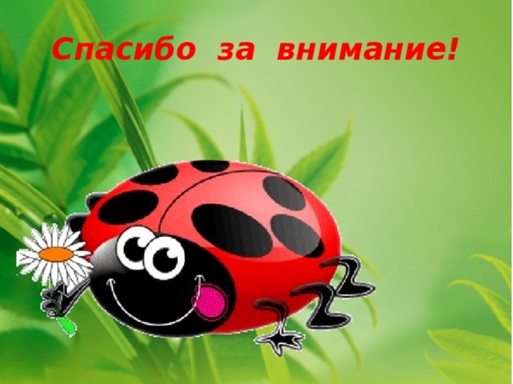 Презентация для подготовительной группы "Божья коровка"