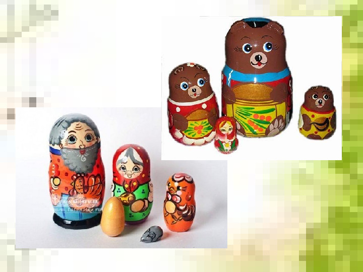 Презентация для дошкольников "Русская матрешка"