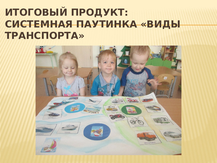 Презентация НОД по теме "Транспорт" по методу проектов во 2 мл.группе