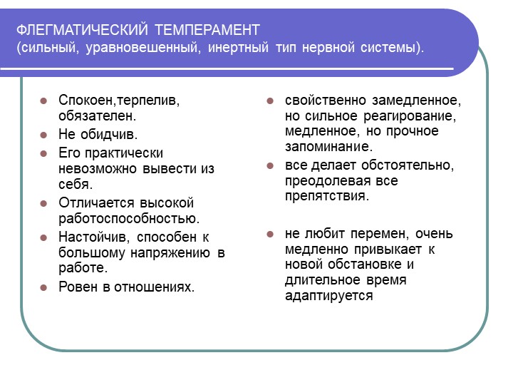 Мы такие разные. Особенности темперамента детей дошкольного возраста.