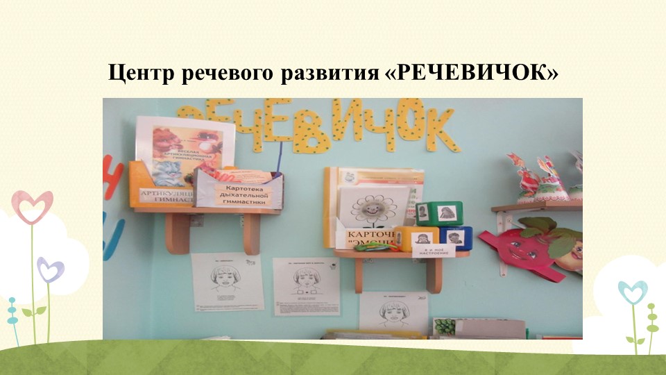 ПРЕДМЕТНО-РАЗВИВАЮЩАЯ СРЕДА. КАК СРЕДСТВО РАЗВИТИЯ РЕЧИ ДЕТЕЙ ВТОРОЙ МЛАДШЕЙ ГРУППЫ.