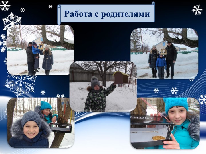 Презентация "Проект "Покормите птиц зимой"