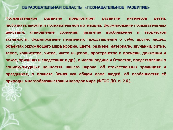 РАБОЧАЯ ПРОГРАММА воспитателя подготовительной группы
