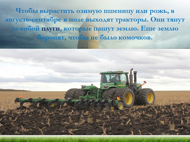 Презентация "Хлеб - всему голова"