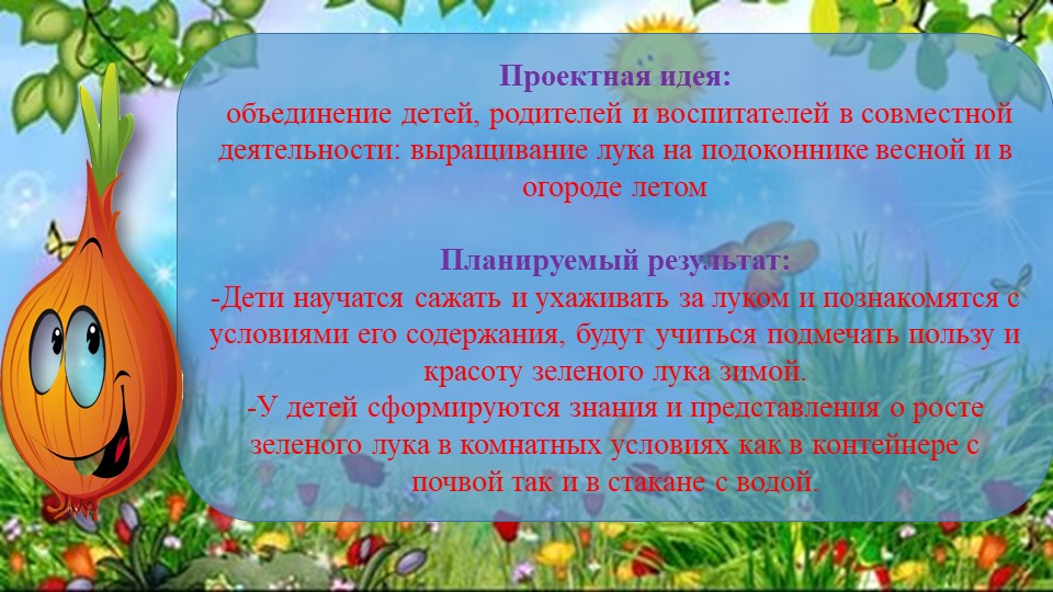 Презентация проекта "Лук от семи недуг"
