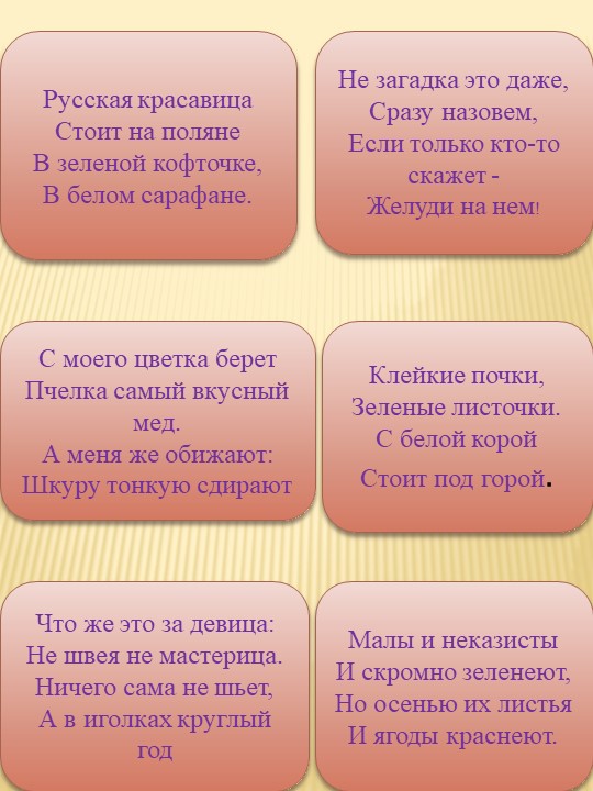 Презентация на тему "Деревья - наши верные друзья!"