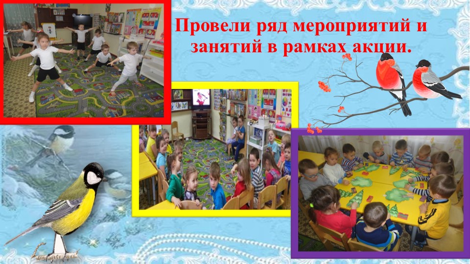 Презентация проекта "Покормите птиц зимой"
