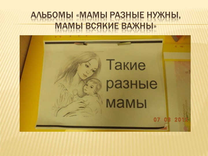 Отчет по проекту "Моя мама Лучше всех"