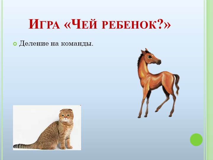 Презентация к ООД на тему "Домашние животные"