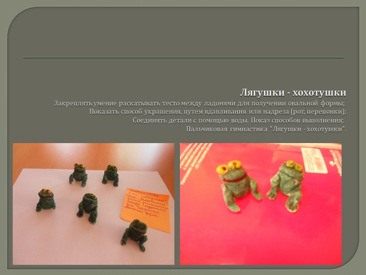 Презентация на тему "Тестопластика".