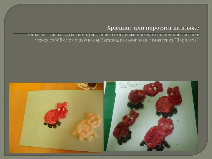 Презентация на тему "Тестопластика".