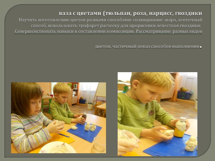 Презентация на тему "Тестопластика".