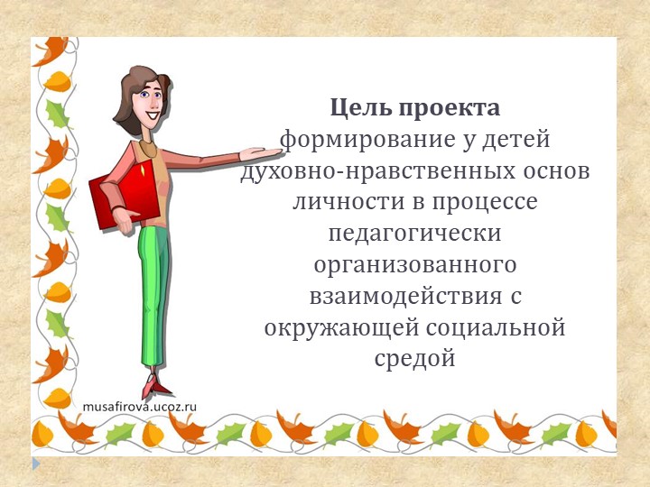 Презентация проектной деятельности по нравственно-этическому воспитанию "Школа изящных манер"