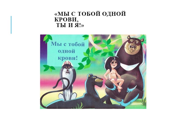 Презентация на тему"Мы в ответе за природу"