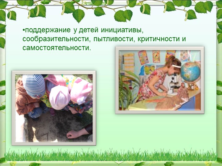Реализация опытно-экспериментальной деятельности дошкольников в процессе экологического воспитания