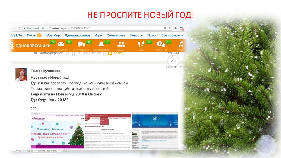 ПРЕЗЕНТАЦИЯ РОДИТЕЛЬСКОГО СОБРАНИЯ "НОВОГОДНИЙ ПЕРЕПОЛОХ"