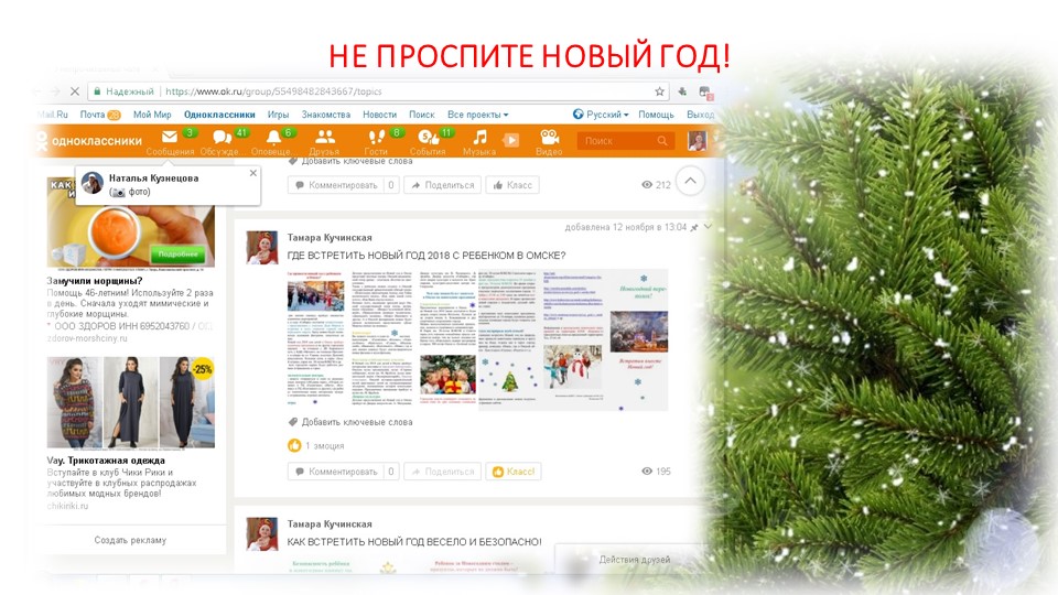 ПРЕЗЕНТАЦИЯ РОДИТЕЛЬСКОГО СОБРАНИЯ "НОВОГОДНИЙ ПЕРЕПОЛОХ"