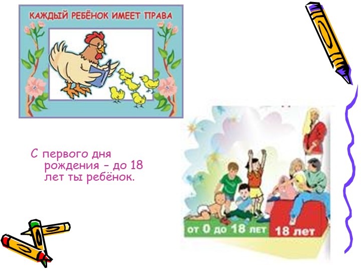 Презентация "большие права маленького человечка"