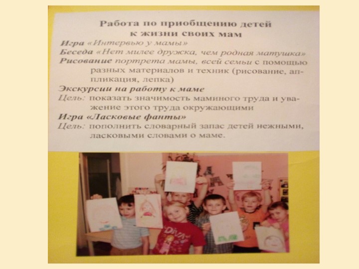 Презентация на тему "Воспитание у дошкольников любви к матери посредством сказки"