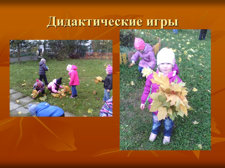 Презентация на тему "осень золотая" (средняя группа)