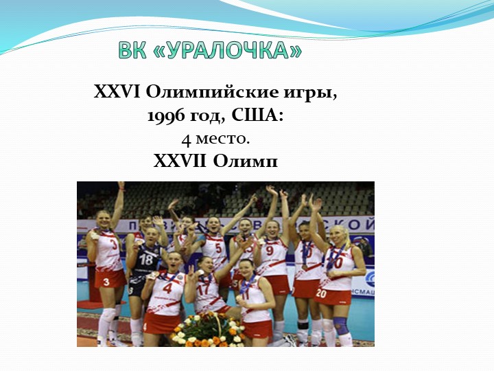 Знаменитые спортсмены и команды Урала (по программе мы живем на Урале)