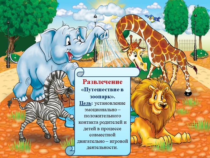 Презентация по окружающему миру на тему "В зоопарке", 1 класс