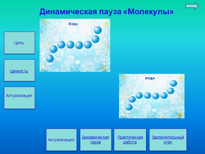 Презентация "Лед и вода"
