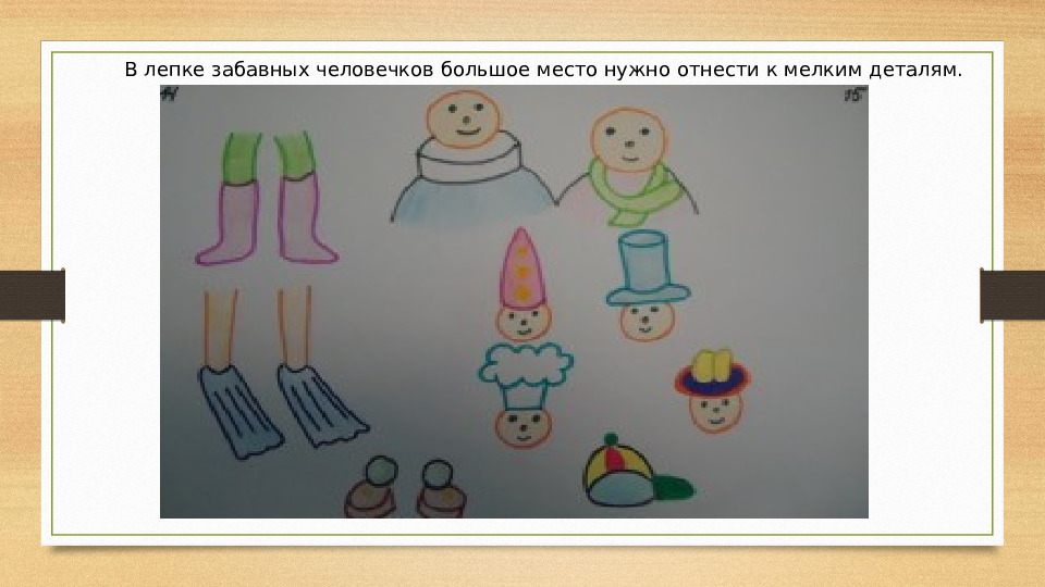 Презентация для воспитателей "Лепим человека в ДОУ"