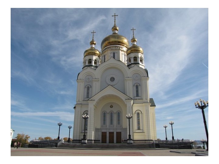 Презентация к занятию по теме " Красивое здание нашего города"