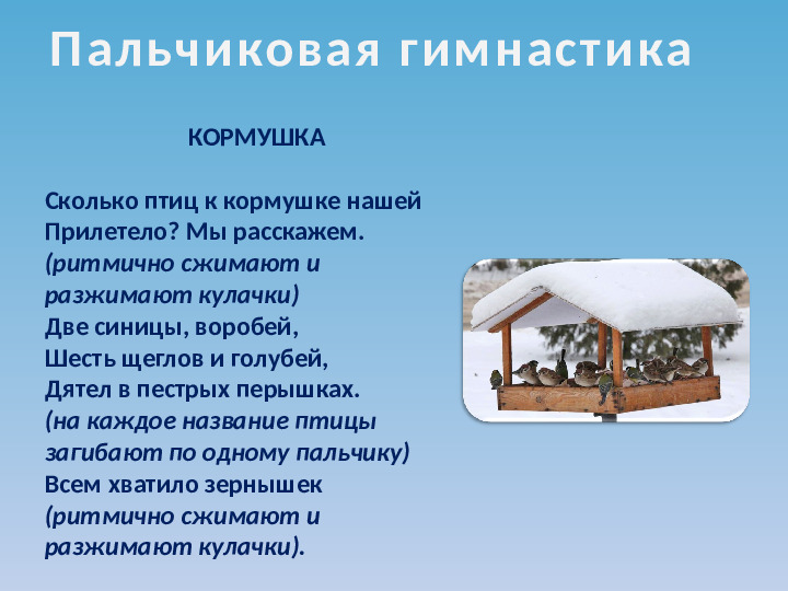 Презентация по ознакомлению с окружающим миром на тему "Зимующие птицы"