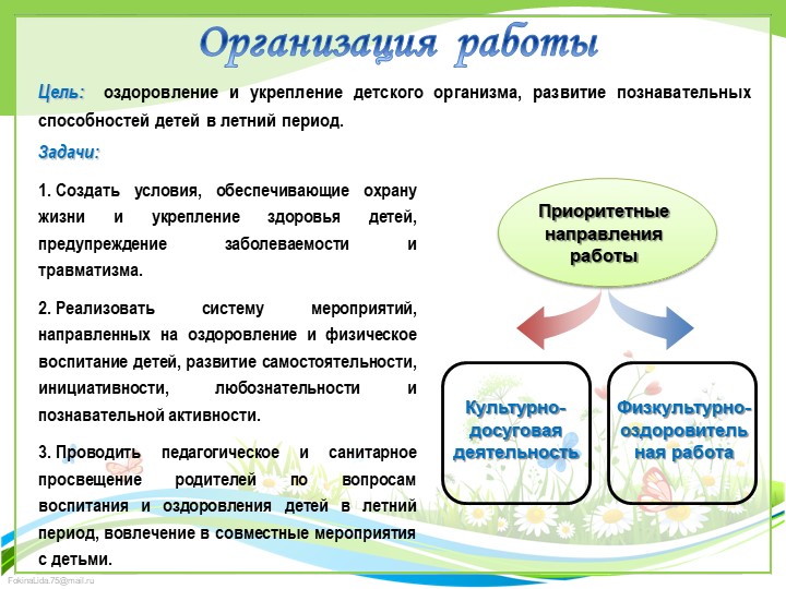 Презентация "Отчет о летней работе в подготовительной группе"