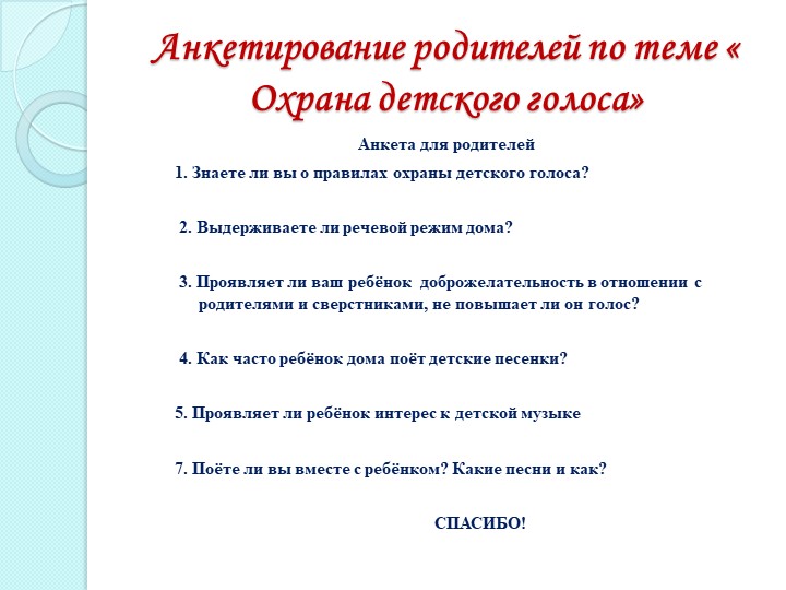 Информационно-исследовательский проект " Почему нужно беречь голос"