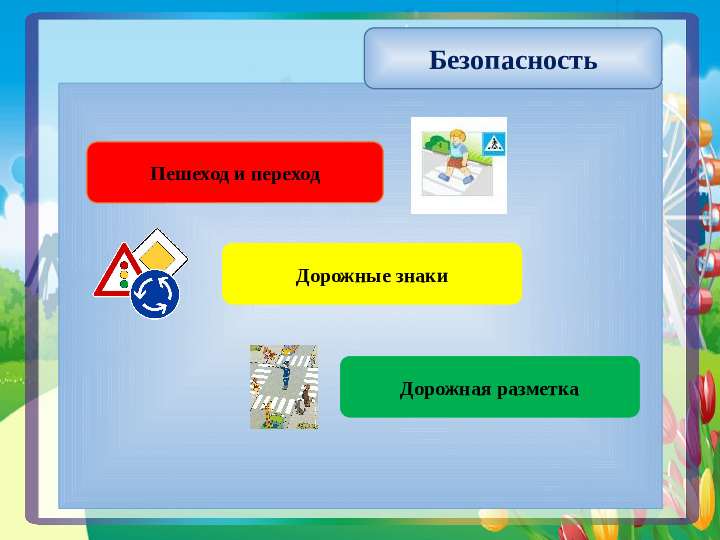 Интерактивная игра "Азбука дорожных знаков"